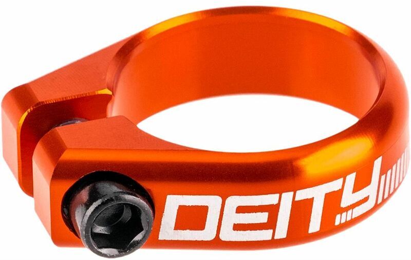 Circuit seatpost clamp: orange 36.4MM DE26CRT36OR - Deity