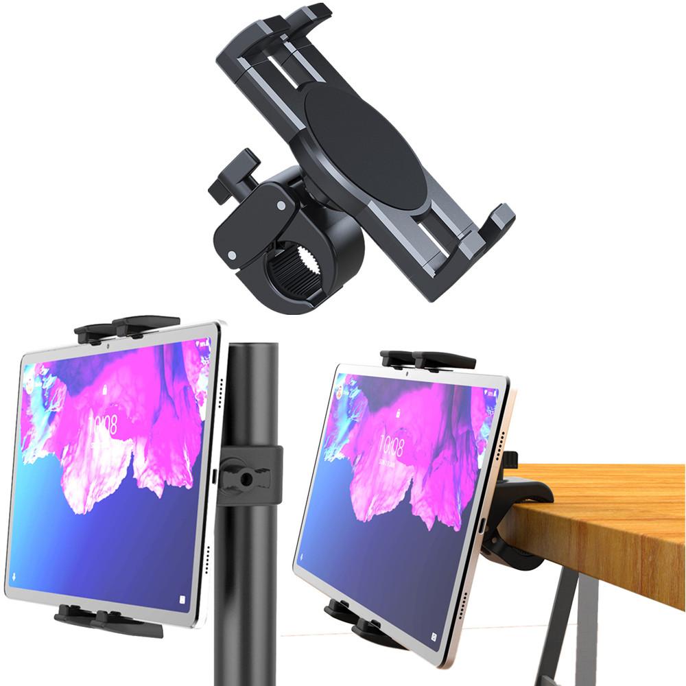 91140106MA0LUDA33H Motorcycle Bike Phone Holder Bicycle Handlebar Cell Phone Clamp for 4.7-13’’ Phone Tablet Mount 360° Rotation Mobile Phone