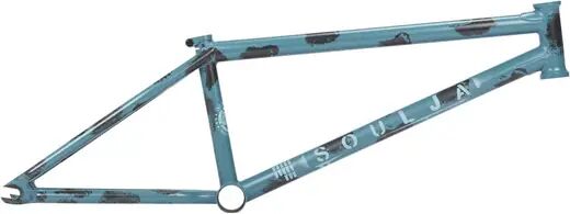 Photos - Bicycle Parts BSD Racing BSD Soulja V4 Freestyle BMX Frame  - Blue - Size: 21.2" (Ocean Camo)