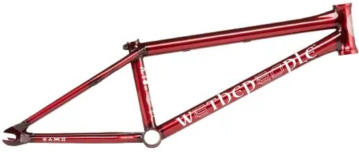 Photos - Bicycle Parts WeThePeople Prodigy BMX Frame  - Red - Size: 17.75" (Translucent Red)