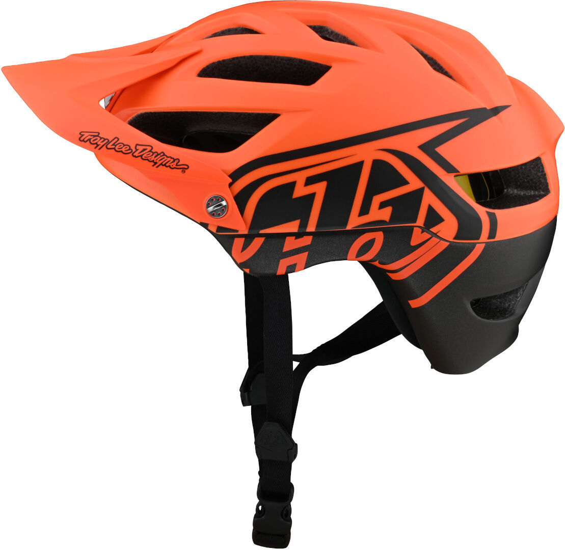 Photos - Bike Helmet TLD Lee Troy Lee Designs A1 Drone Bicycle Helmet Unisex Red Size: M L 13197104 