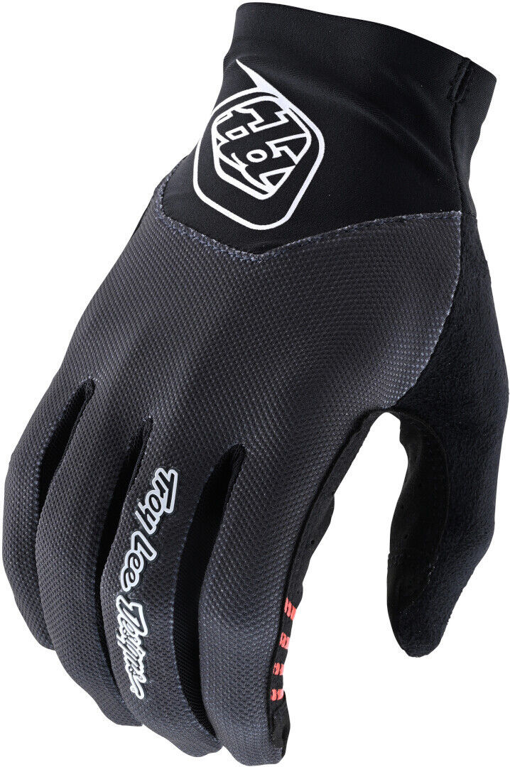 Photos - Cycling Gloves Lee Troy Lee Designs Ace 2.0 Bicycle Gloves Unisex Black Grey Size: M 4sar