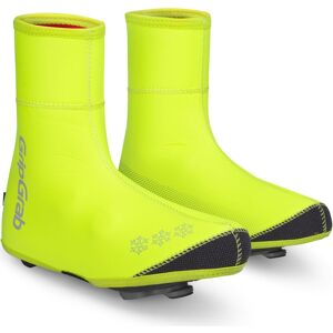 Photos - Cycling Shoes GripGrab Arctic Waterproof Deep Hi-Vis Shoe Cover; 