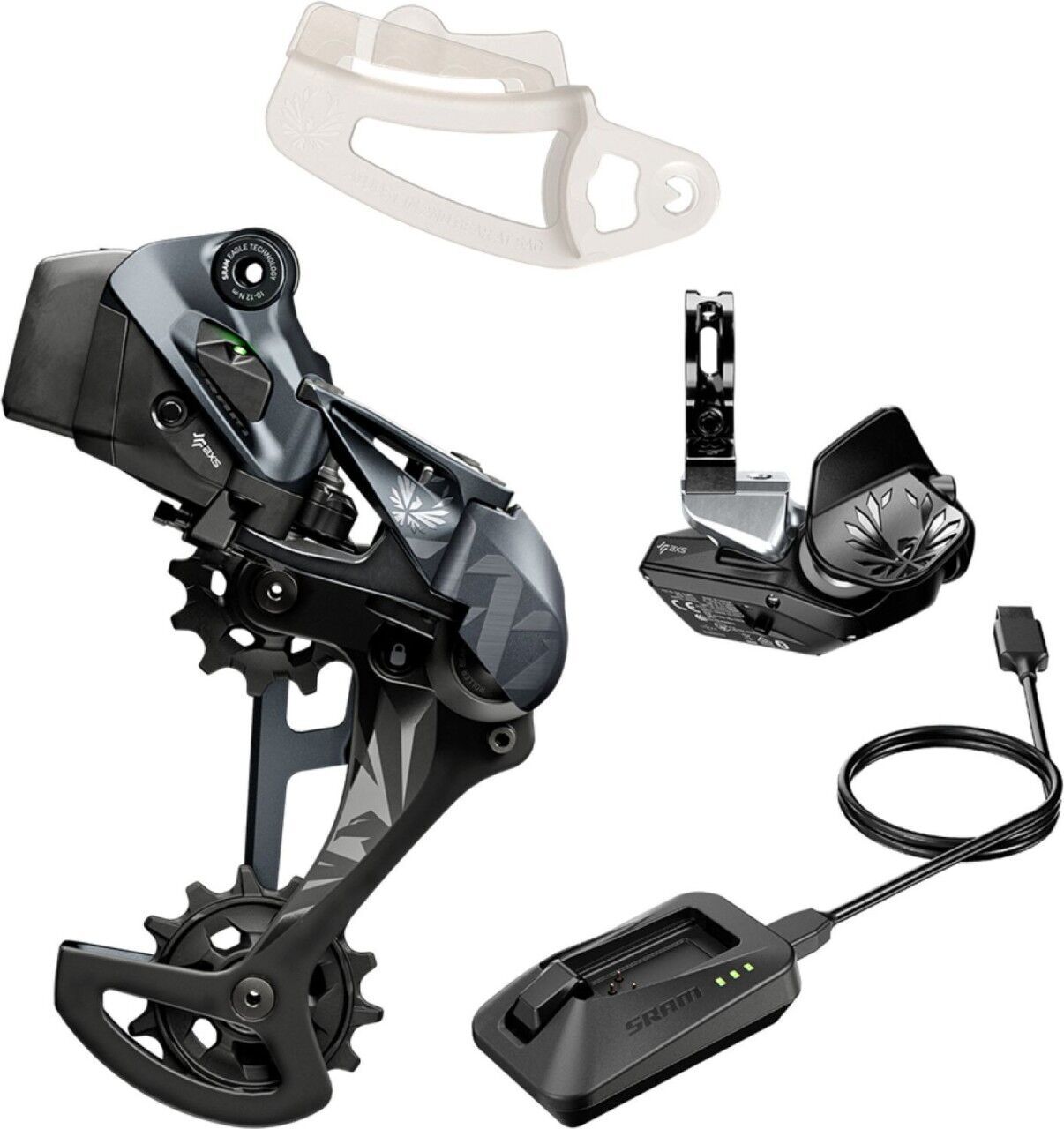 SRAM Upgrade Kit XX1 Eagle AXS 12-speed, incl. battery, Rocker, charger, Chaingaptool 12-speed, incl. battery, Rocker, charger, Chaingaptool