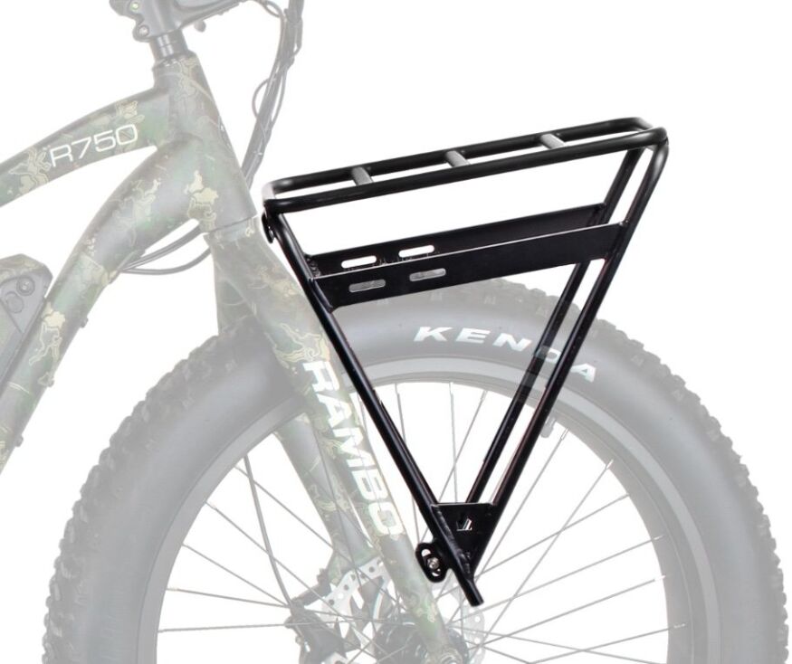 Rambo eBikes Rambo Front Luggage Rack, Black