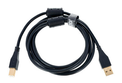 UDG Ultimate USB 2 0 Cable S2BL Black