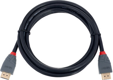 Lindy HDMI Cable Anthra Line 2m Black