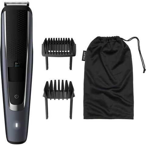 Philips baardtrimmer BT5502/15, 2 opzetstukken  - 54.99 - grijs