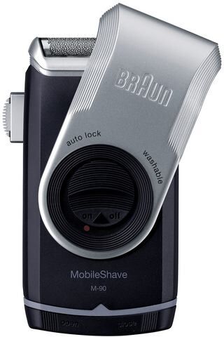 Braun scheerapparaat MobileShave M90  - 29.99 - zwart