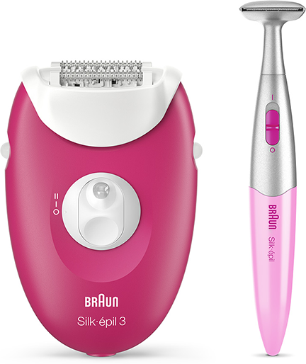 Braun Silk-Epil 3 3-420 Epilator en Bikinitrimmer