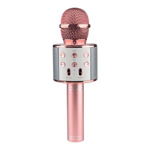 Northix KTV - Trådløs Karaoke Mikrofon - Rosé