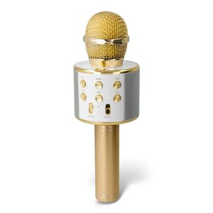 Forever BMS-300 Bluetooth Karaoke Mikrofon m. Højtaler - Guld