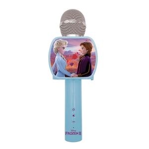 LEXIBOOK Microphone enfant Bluetooth changeur de voix Disney La Reine des