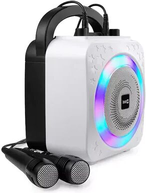 RockJam Party Bluetooth Speaker with 2 Wireless Microphones, Black