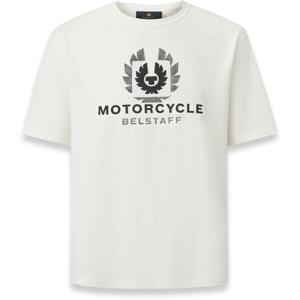 belstaff motorcycle build-up maglietta bianco 2xl