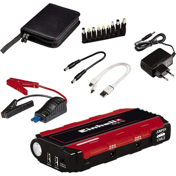 einhell ce-js 12 power bank energy avviatore booster 12v 200a con accumulatore litio - ce-js 12