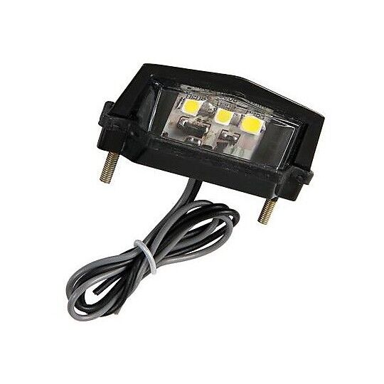 Luce Targa a 3 Led SMD Lampa 90166 12V e13 taglia unica