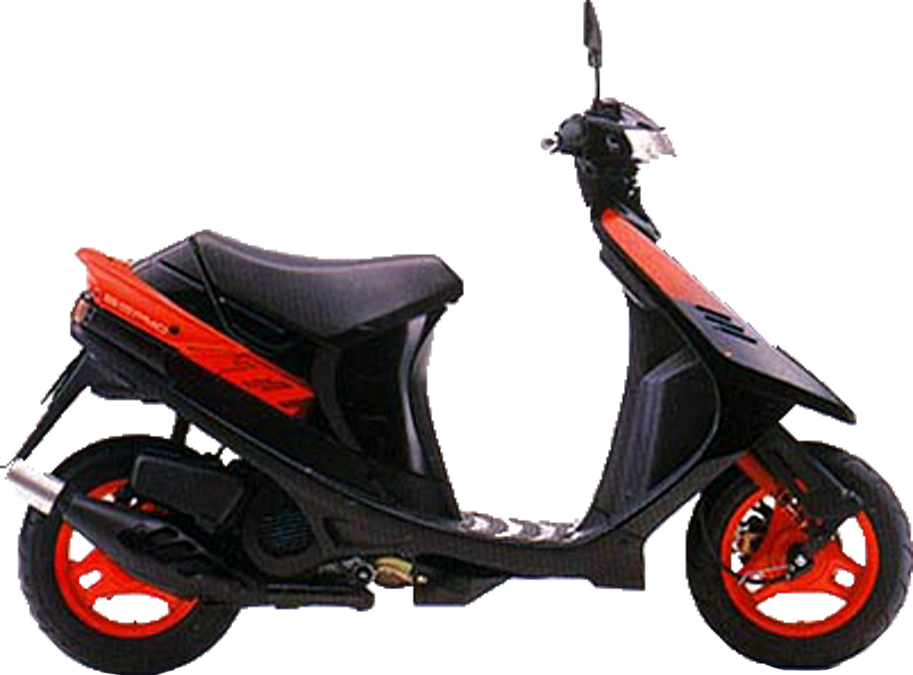 Oj Atmosfere Metropolitane COPRIGAMBE PRO LEG A SUZUKI ZZ50 Nero