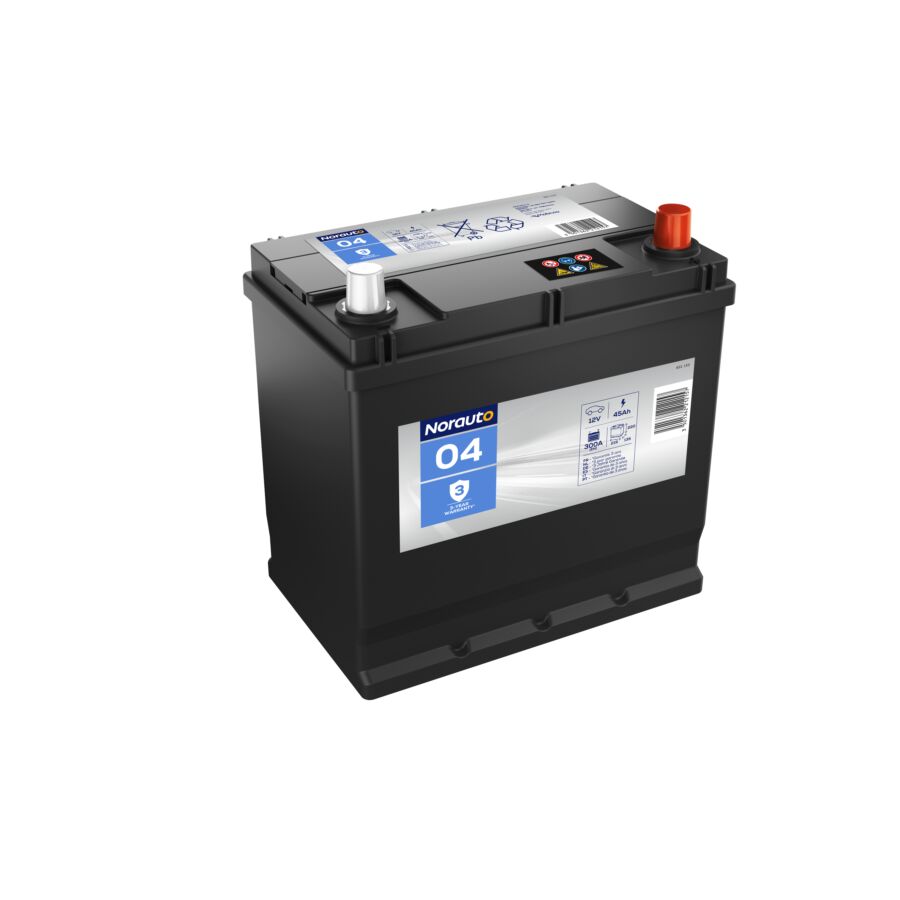 Batteria Auto Norauto Ref 04 45ah 300a