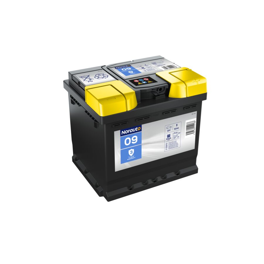 Batteria Auto Norauto Ref 09 52ah 470a