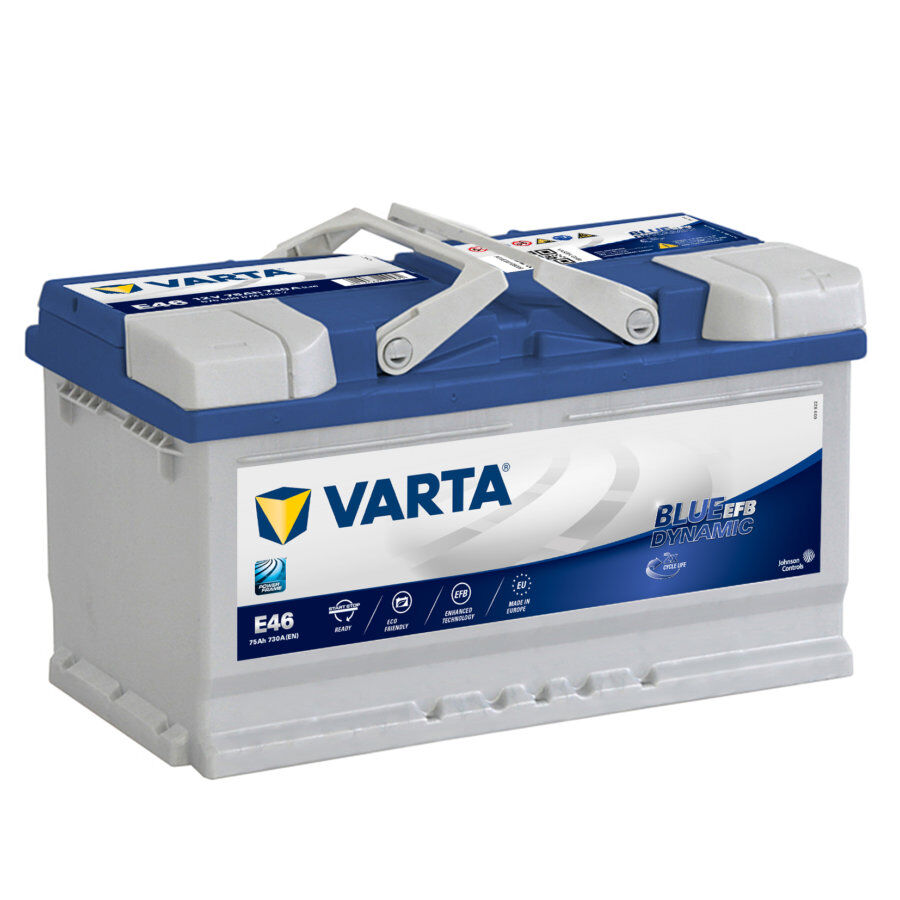 Batteria Auto Varta E46 Blue Dynamic Efb Start&stop 75 Ah - 730a