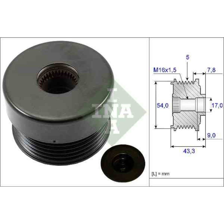 Puleggia Alternatore Ina 535 0172 10