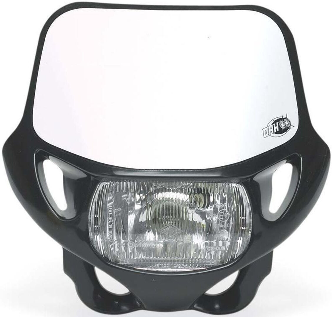 Acerbis DHH Certified Maschera frontale con faro Nero