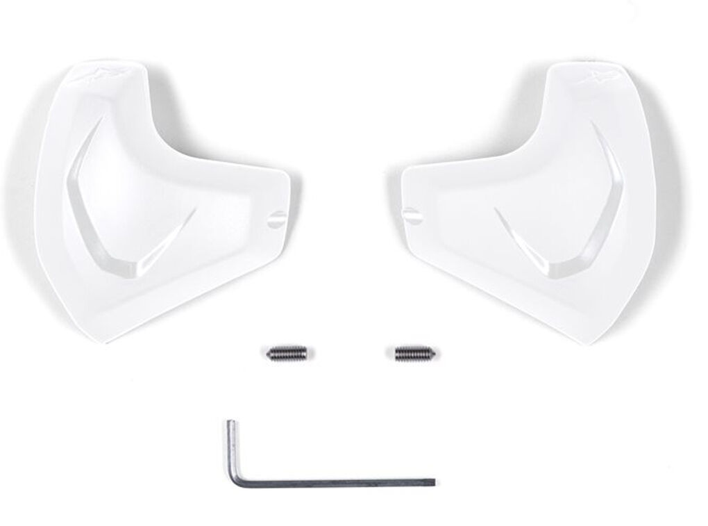 Alpinestars Slider di gomito Bianco unica taglia