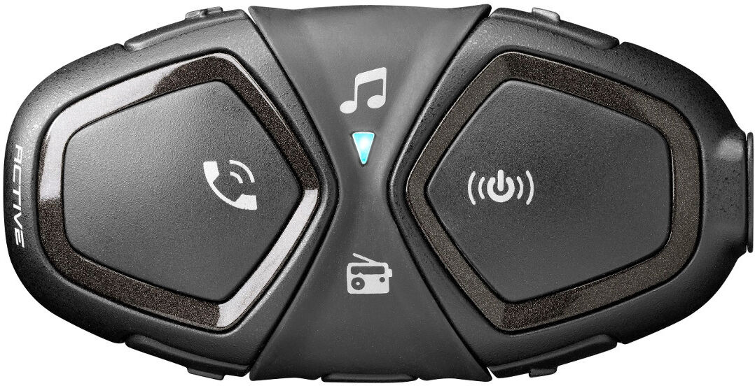 Interphone Active Bluetooth Comunicazione sistema monocomponente Nero unica taglia