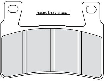 Ferodo Rivestimento freno  FDB 2079 Platino