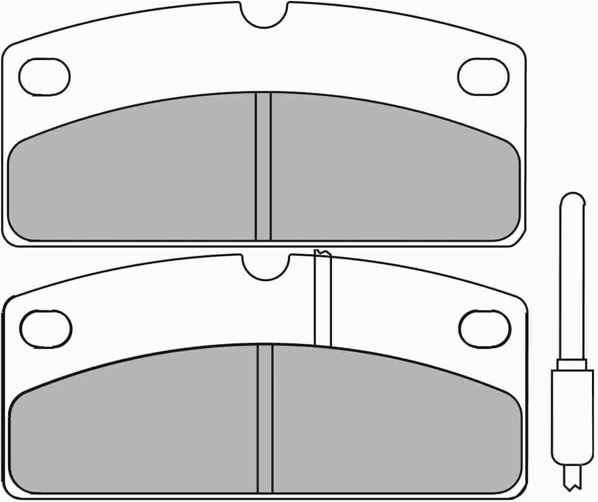 Ferodo Fodera freno FDB 2153 Platino