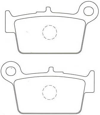 Ferodo Rivestimento freno  FDB 2206 Platinum