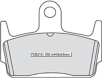 Ferodo Fodera freno FDB 2101 AG