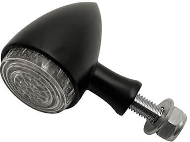 HIGHSIDER LED luce posteriore, luce del freno, unità di segnale di svolta COLORADO, nero Nero 70 mm