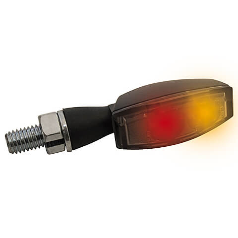HIGHSIDER LED posteriore, luce del freno, unità di svolta del segnale Blaze, nero, colorato Nero