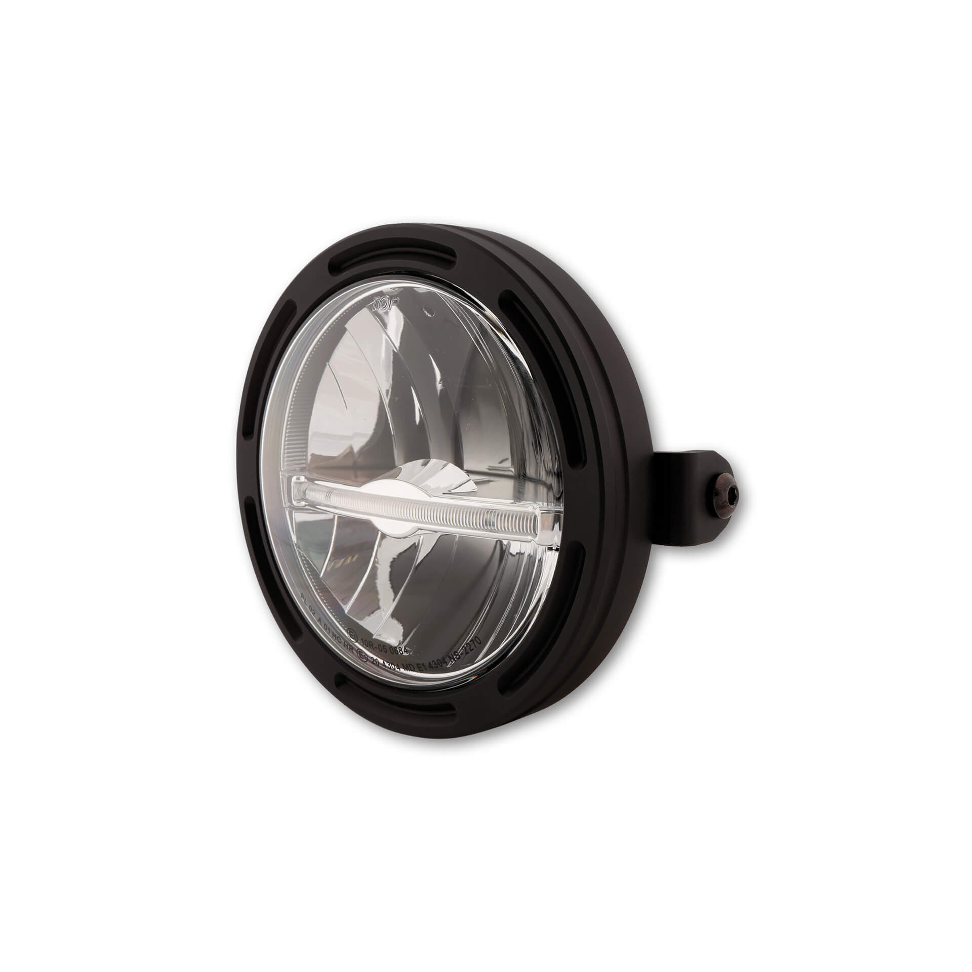 HIGHSIDER 5 faro a LED da 3/4 pollici FRAME-R2 JACKSON, nero, montaggio laterale Nero