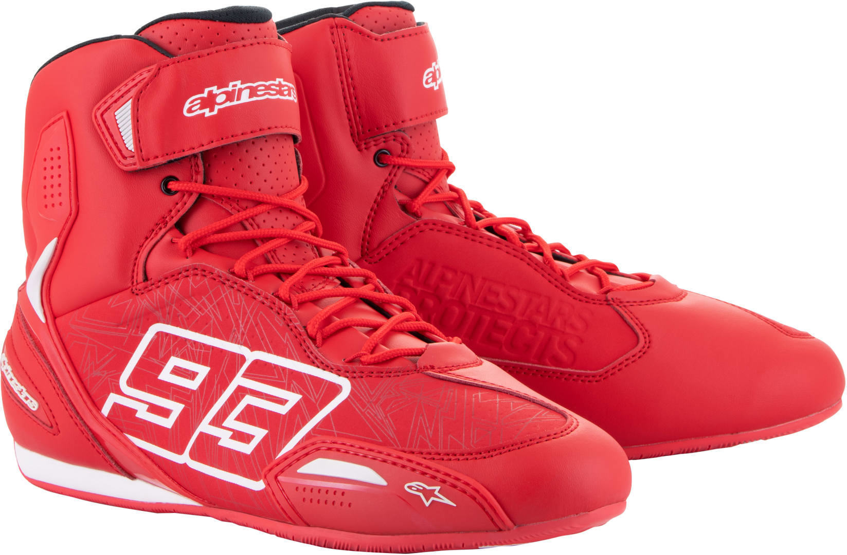 Alpinestars MM93 Austin Scarpe da moto Bianco Rosso 40