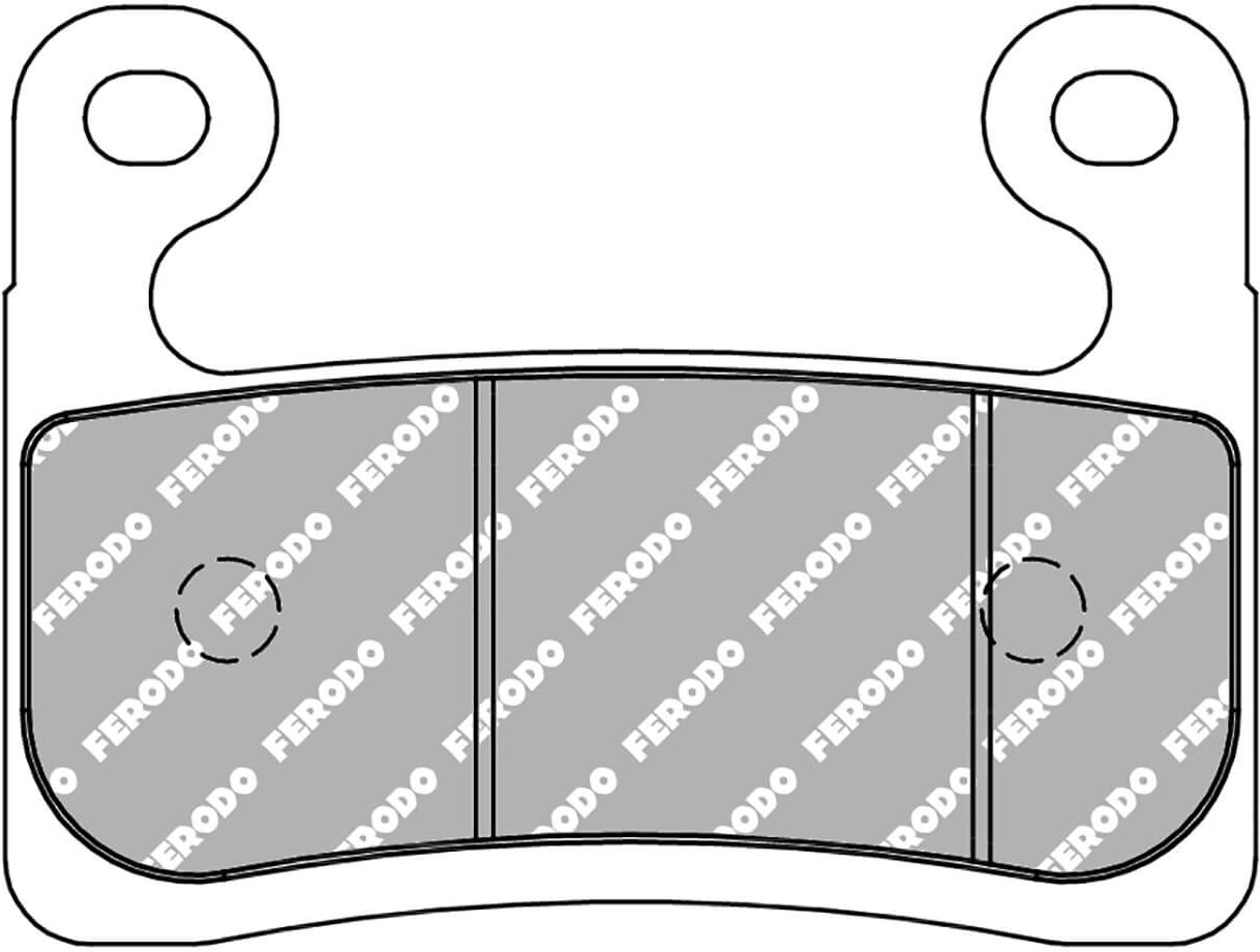 Ferodo Pastiglia freno sintermenteta FDB 2321 ST