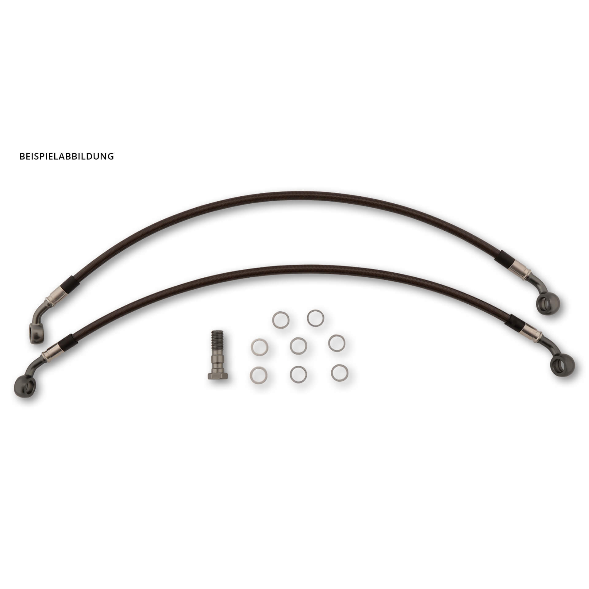 LSL Steel linea freno intrecciato BMW R 100 RS, 1976-1980 (BMW247)