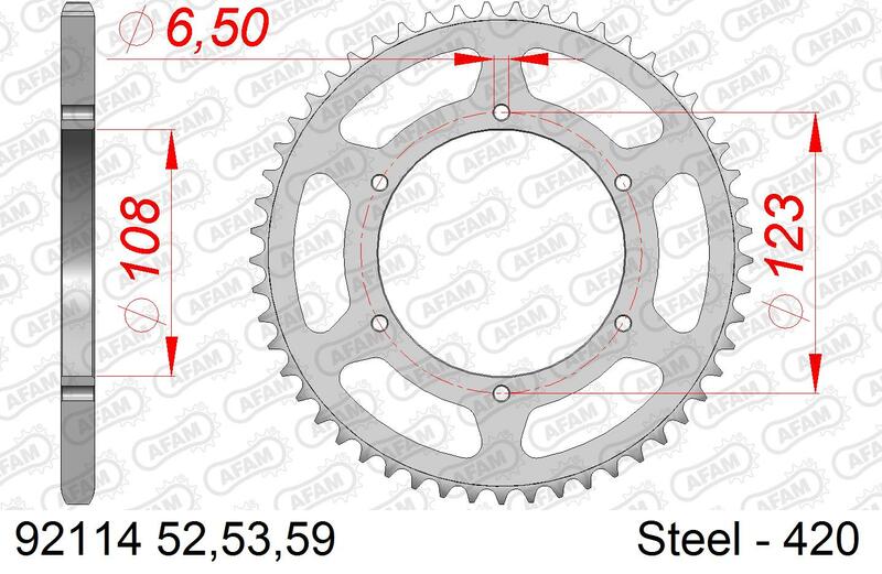 AFAM Corona standard in acciaio 92114 - 420