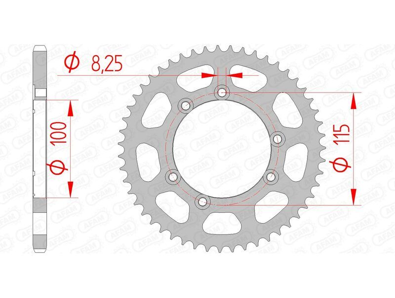 AFAM Corona standard in acciaio 92115 - 420