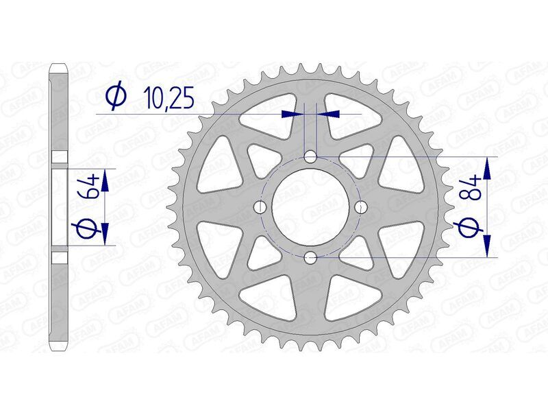 AFAM Corona in alluminio 15310 - 520