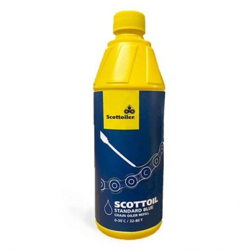 SCOTTOILER Kit di ricarica olio eSystem e vSystem standard blu 0-30°C - 500ml
