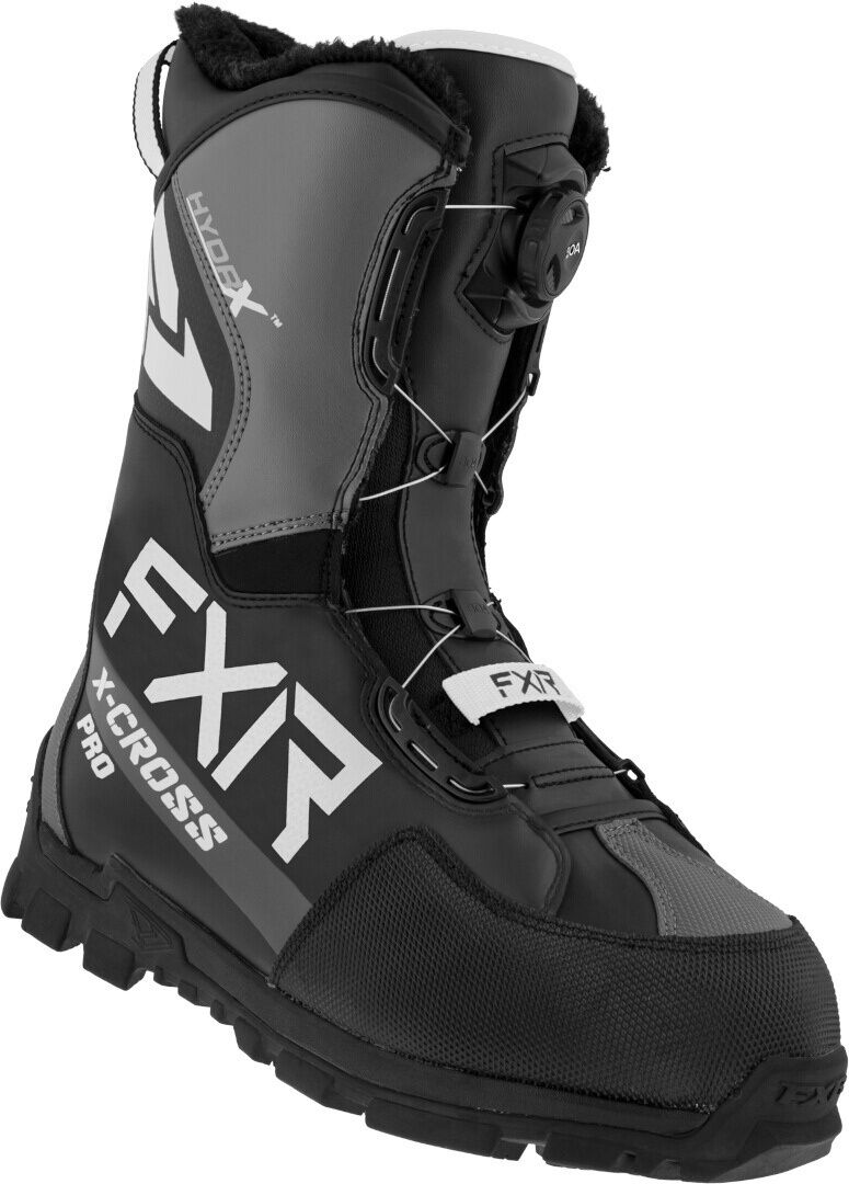 FXR X-Cross Pro BOA Stivali per motoslitte Nero Bianco 36