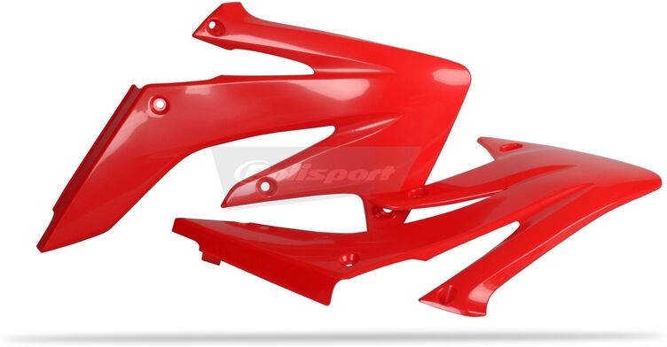 POLISPORT Branchie radiatore rosse Honda CRF250R