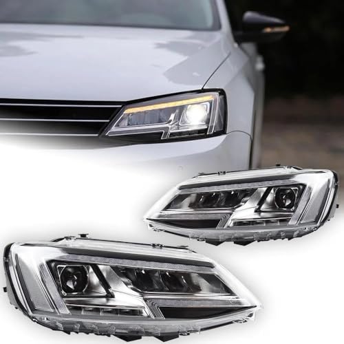 SibblE Auto Koplamp Montages voor VW Jetta Mk6 LED 2007-2012 2013-2016, Koplampen Voorlamp Montage Auto Koplamp Accessoires,For 2013-2016