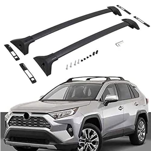 ADDUE Dakdragers Aluminium Profiel Dakdragers Auto Dakdragers Voor RAV4 2019 2020 2021 2022 2023 2 Stukken