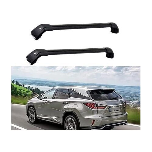 ADDUE Dakdragers Aluminium Profiel Dakdragers 2 Stukken Auto Dakdragers Voor Lexus RXL SUV 2018 2019 2020,A