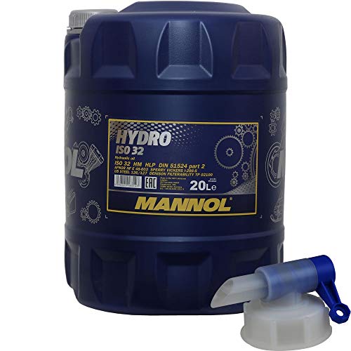Diederichs 20 liter MANNOL hydraulische olie Hydro ISO 32 hydraulische vloeistof incl. kraan