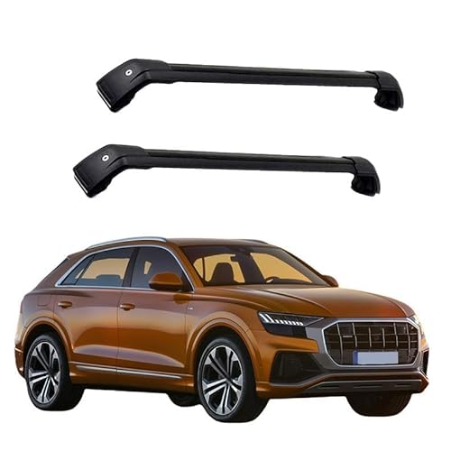 ADDUE Dakdragers Aluminium Profiel Dakdragers Auto Dakdragers Voor Audi Q8 2019 2020 2 Stukken,A